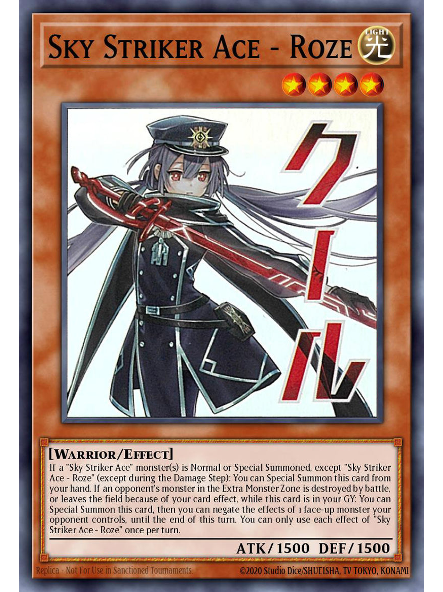 Sky Striker Ace - Roze - RA05-EN133 - Starlight Rare 1st Edition 1