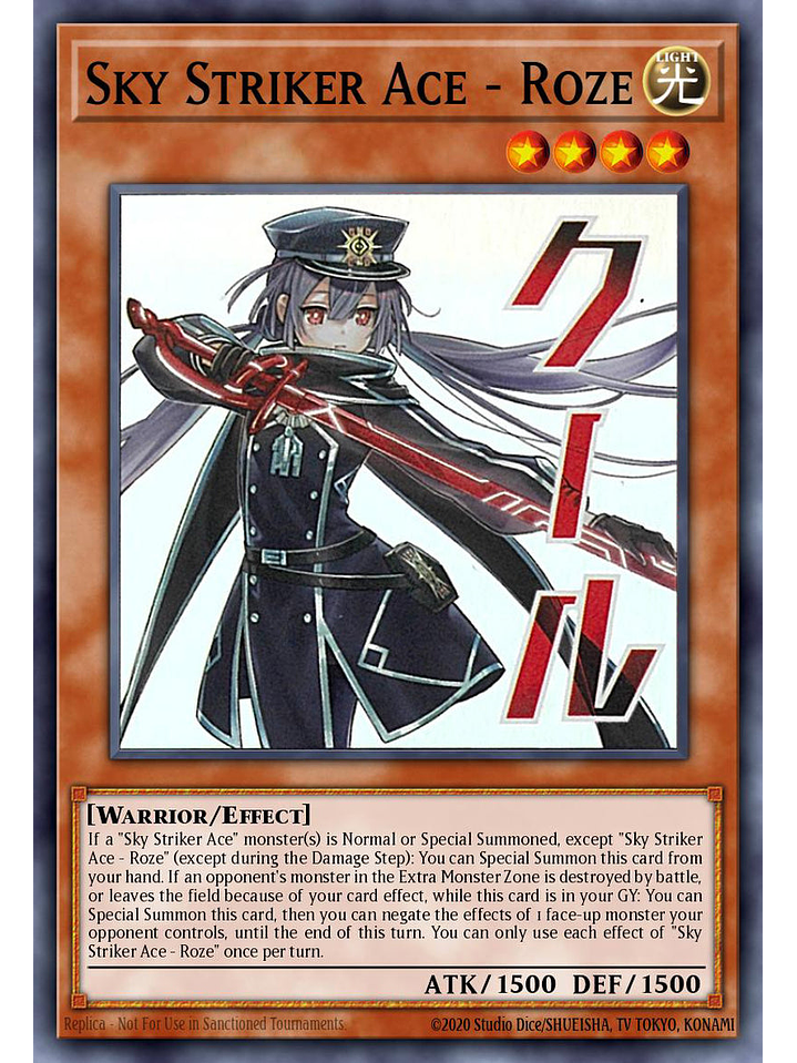 Sky Striker Ace - Roze - RA05-EN133 - Starlight Rare 1st Edition 1