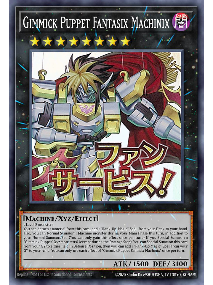 Gimmick Puppet Fantasix Machinix - RA05-EN137 - Starlight Rare 1st Edition 1