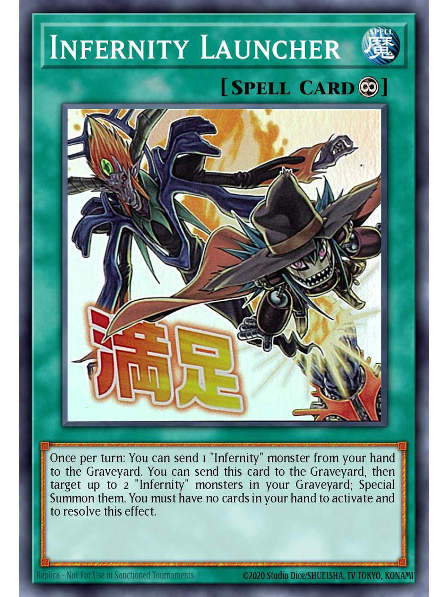 Infernity Launcher - RA05-EN139 - Starlight Rare 1st Edition 1