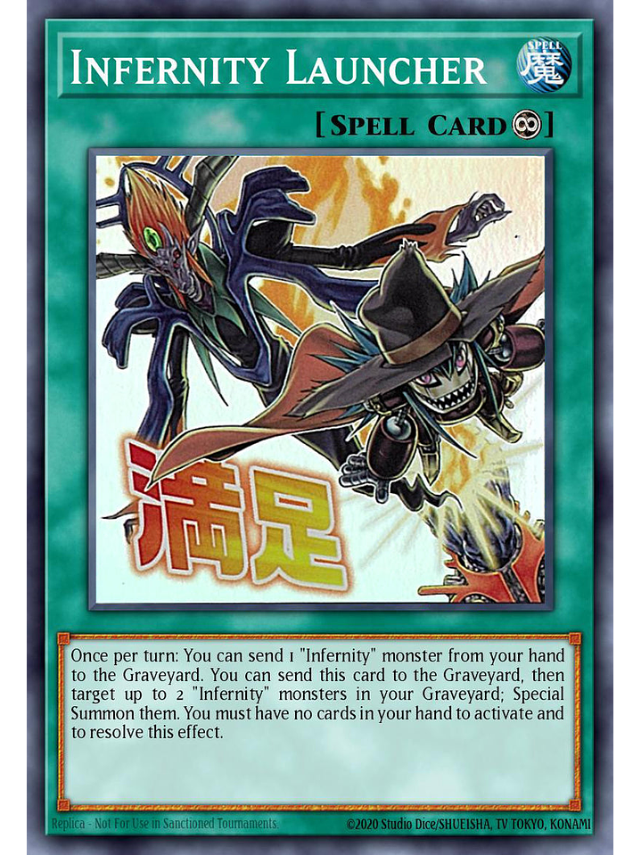 Infernity Launcher - RA05-EN139 - Starlight Rare 1st Edition 1