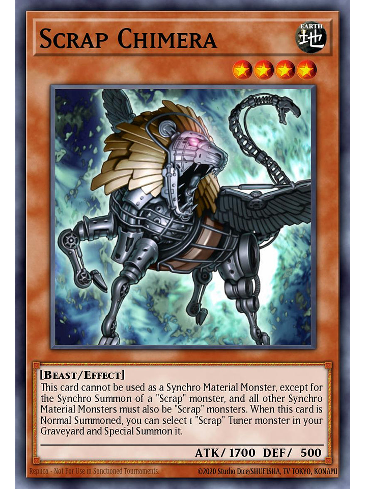 Scrap Chimera - RA05-EN005 - Ultimate Rare 1st Edition 1