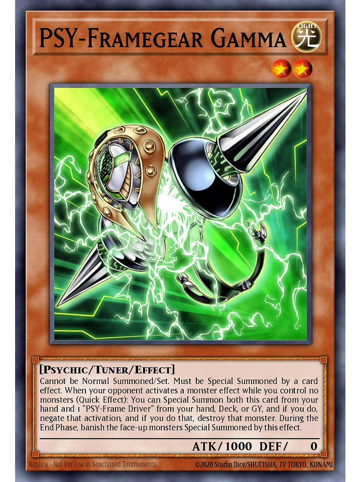 PSY-Framegear Gamma - RA05-EN006 - Ultimate Rare 1st Edition 1