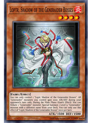 Loptr, Shadow of the Generaider Bosses - RA05-EN016 - Ultimate Rare 1st Edition
