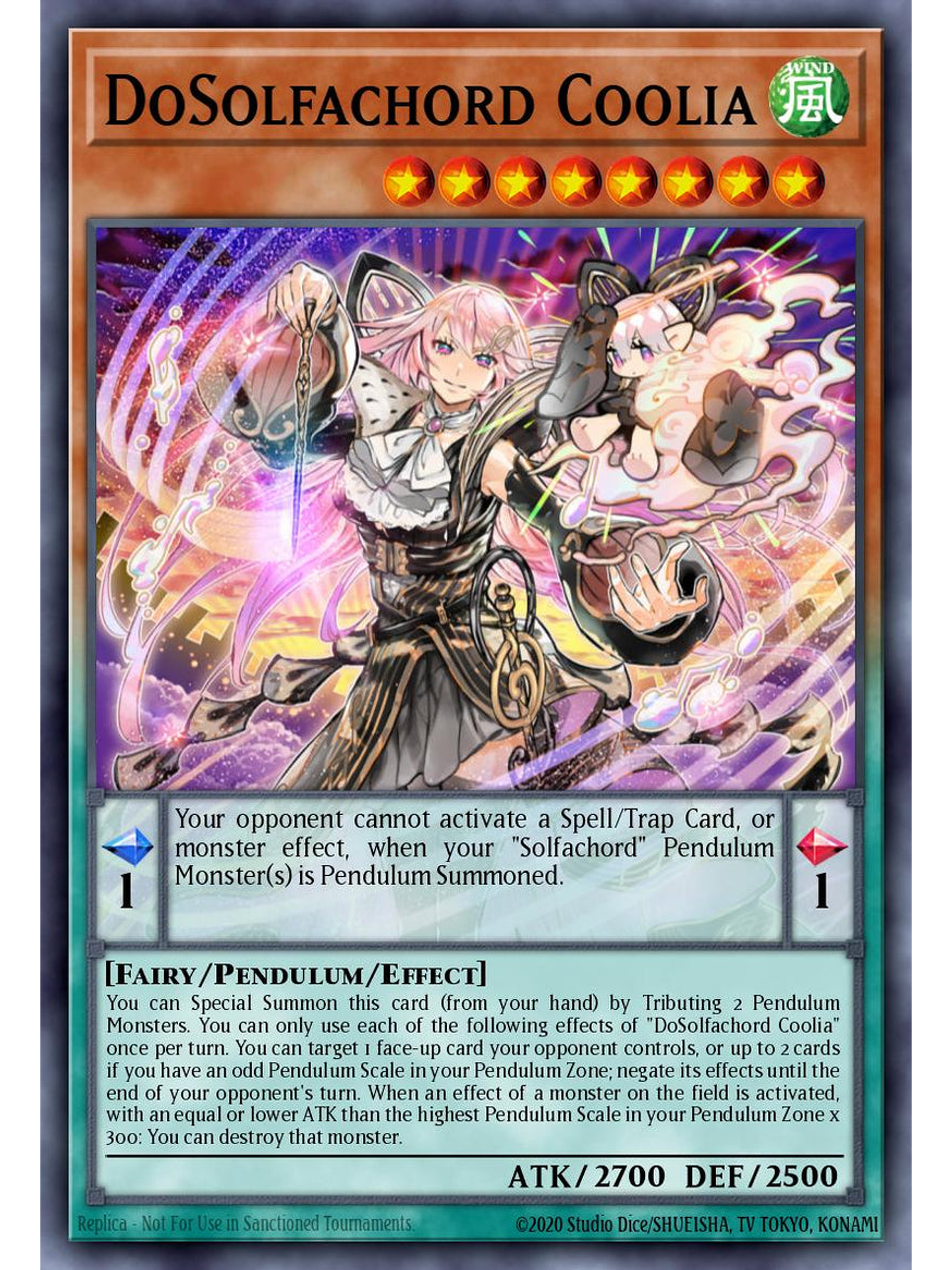 DoSolfachord Coolia - RA05-EN018 - Ultimate Rare 1st Edition 1