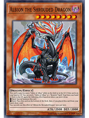 Albion the Shrouded Dragon - RA05-EN019 - Ultimate Rare 1st Edition