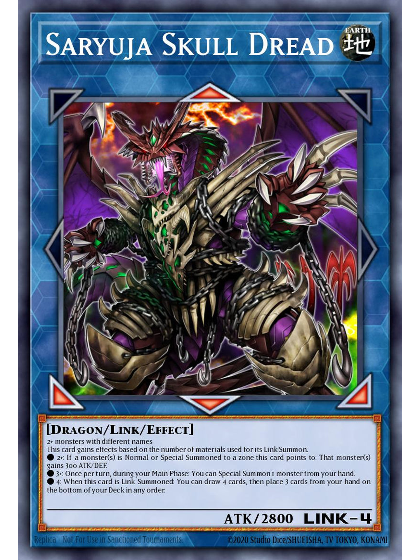 Saryuja Skull Dread - RA05-EN053 - Ultimate Rare 1st Edition 1