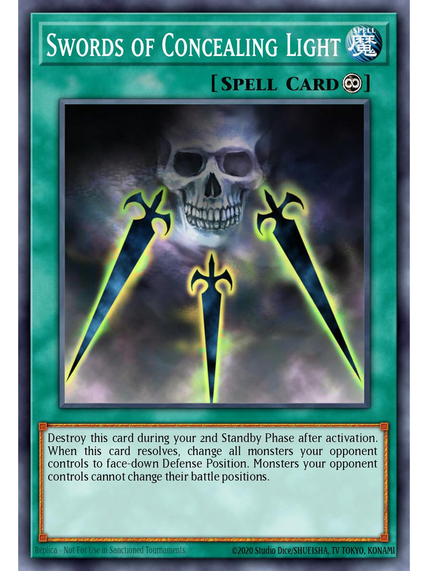 Swords of Concealing Light - RA05-EN059 - Ultimate Rare 1st Edition 1