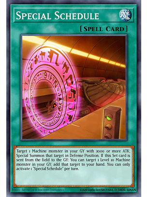 Special Schedule - RA05-EN060 - Ultimate Rare 1st Edition