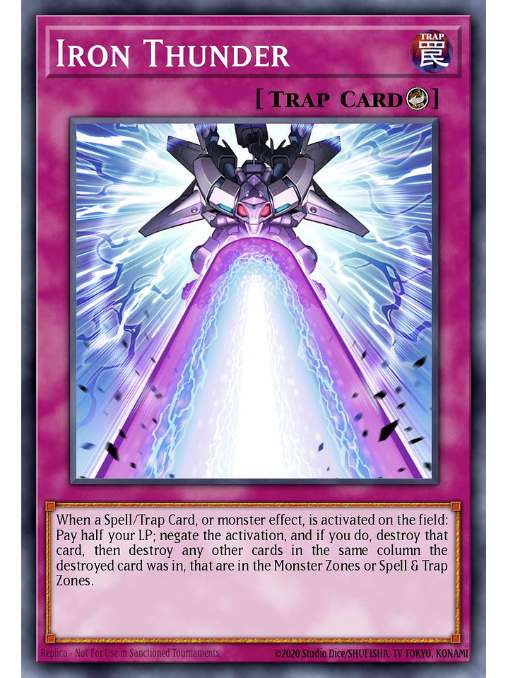 Iron Thunder - RA05-EN079 - Ultimate Rare 1st Edition 1