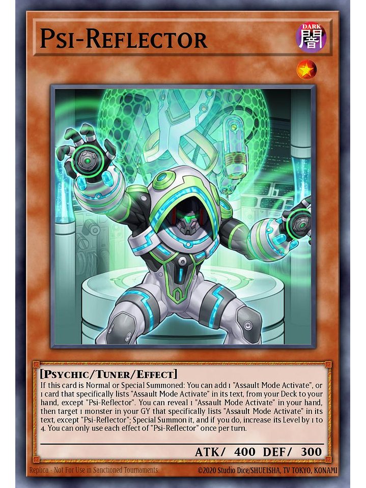 Psi-Reflector - RA05-EN013 - Collector's Rare 1st Edition 1