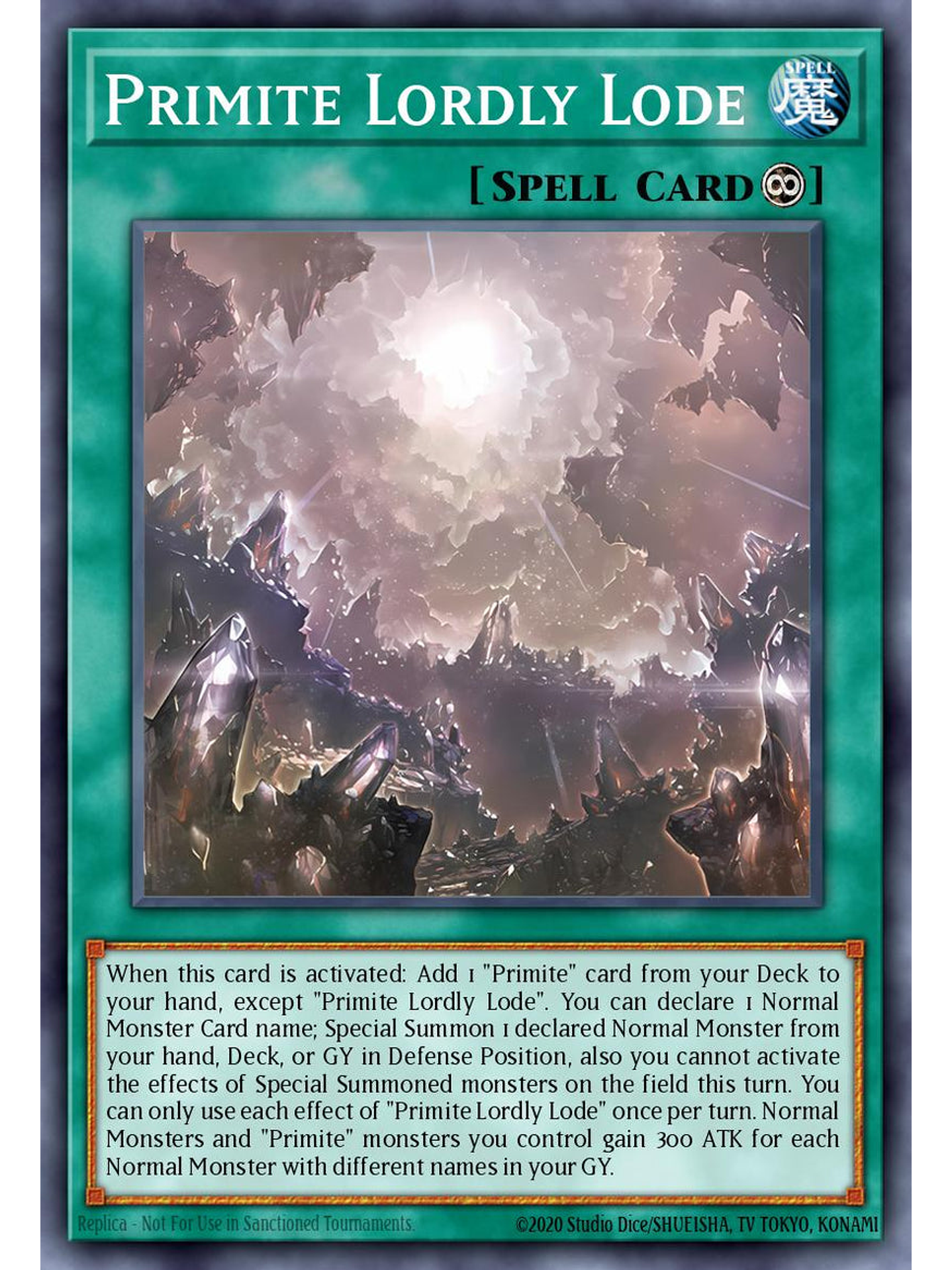 Primite Lordly Lode - RA05-EN072 - Collector's Rare 1st Edition 1