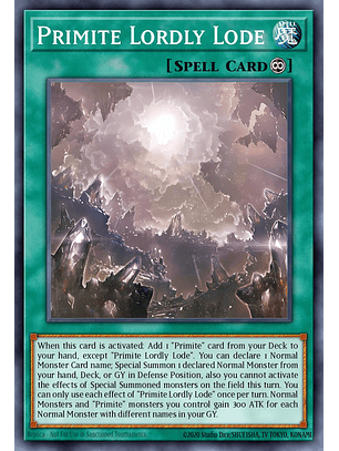 Primite Lordly Lode - RA05-EN072 - Collector's Rare 1st Edition