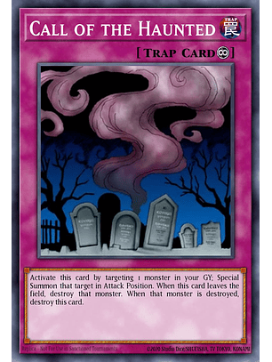 Call of the Haunted - RA05-EN076 - Collector's Rare 1st Edition