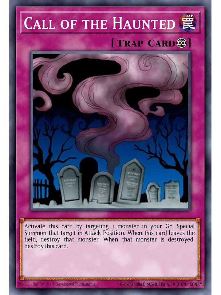 Call of the Haunted - RA05-EN076 - Collector's Rare 1st Edition 1