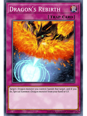 Dragon's Rebirth - RA05-EN078 - Collector's Rare 1st Edition