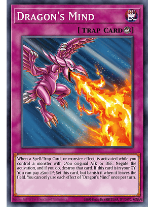 Dragon's Mind - RA05-EN082 - Collector's Rare 1st Edition