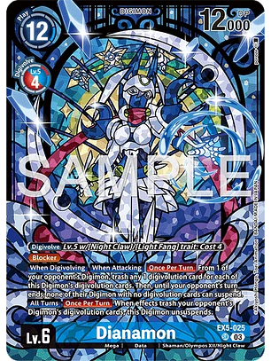 EX5-025 (Alternate Art) Dianamon