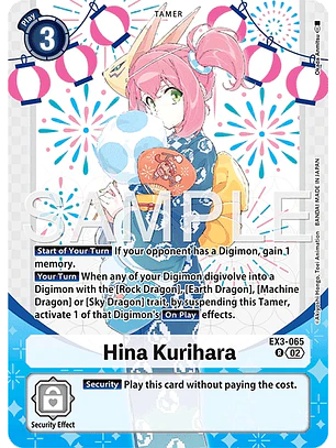 EX3-065 (Alternate Art) Hina Kurihara