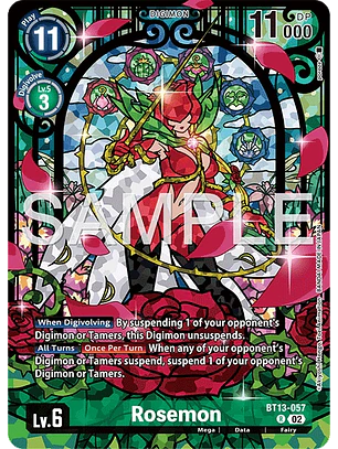 BT13-057 (Alternate Art) Rosemon