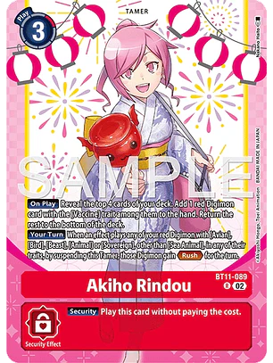 BT11-089 (Alternate Art) Akiho Rindou
