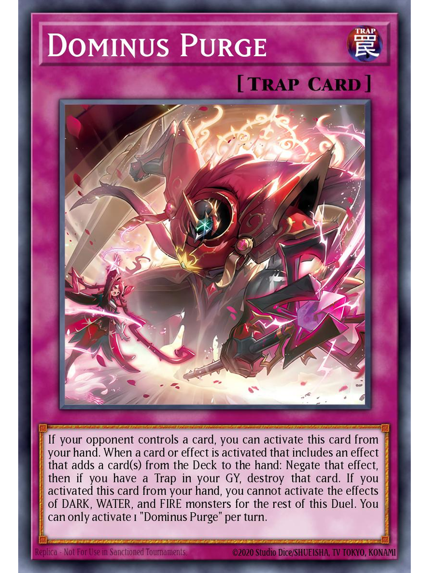 Dominus Purge - RA05-EN150 - Ultimate Rare 1st Edition 1