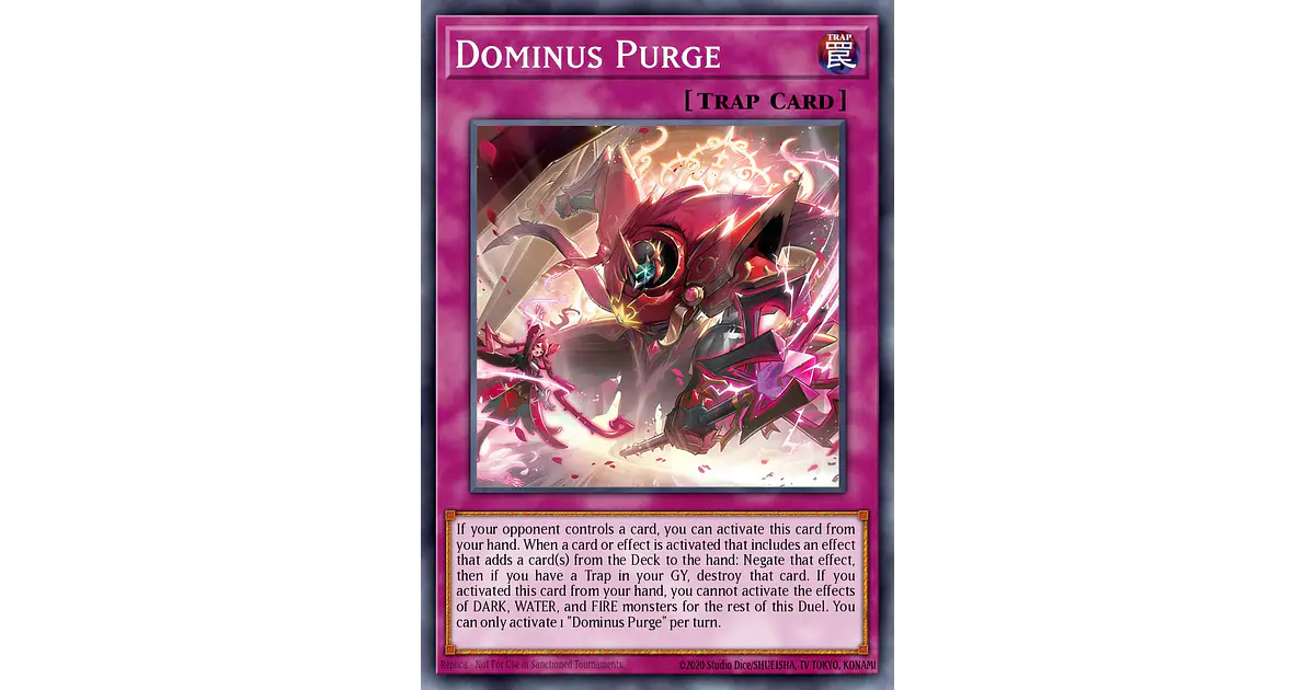 Dominus Purge - RA05-EN150 - Collector's Rare 1st Edition