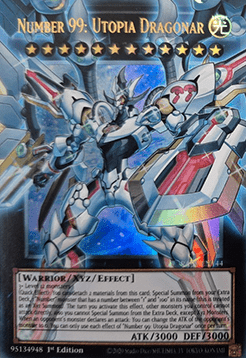 Number 99: Utopia Dragonar (extended art) - RA05-EN144 -