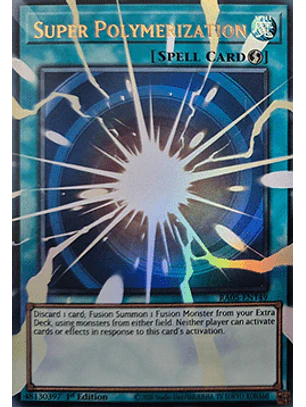 Super Polymerization (extended art) - RA05-EN149 - Ultra Rare 1st Edition