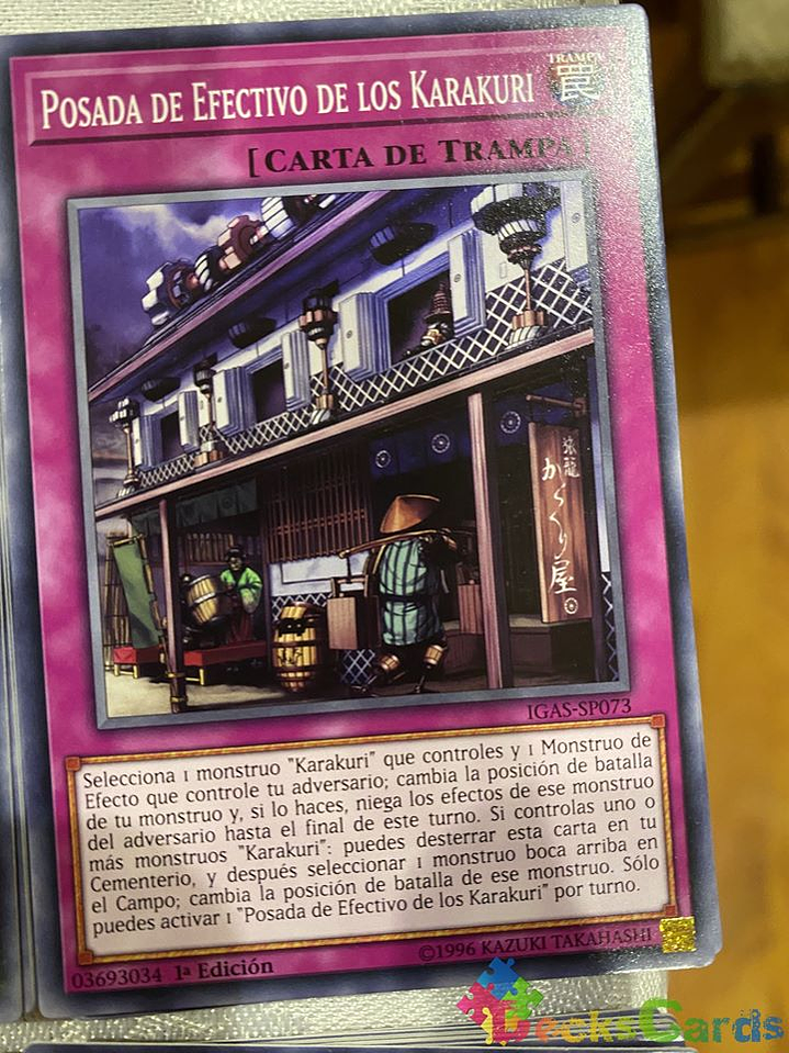 Karakuri Cash Inn - IGAS-EN073 - Common 1st Edition 1