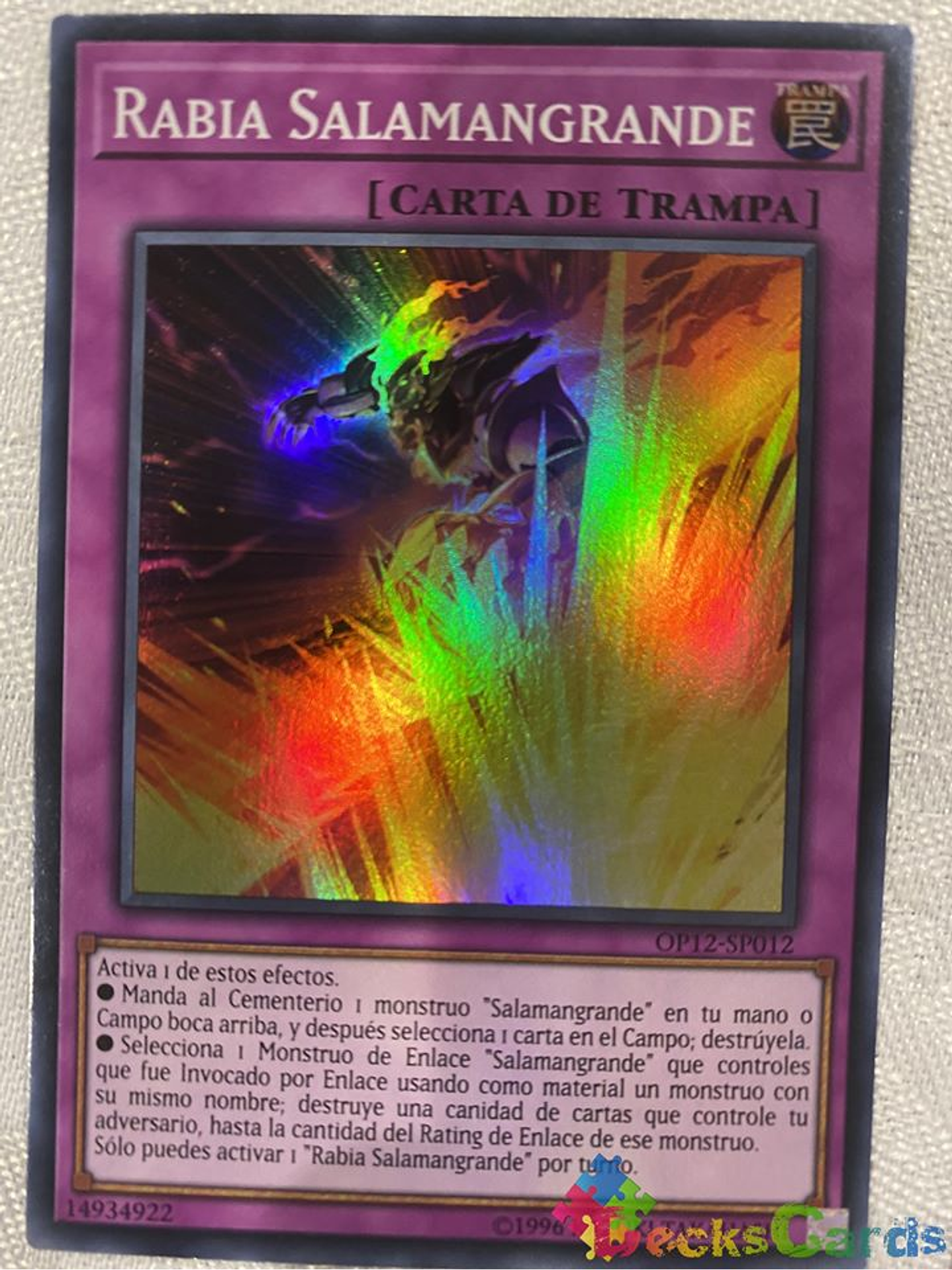 Salamangreat Rage - OP12-EN012 - Super Rare 1