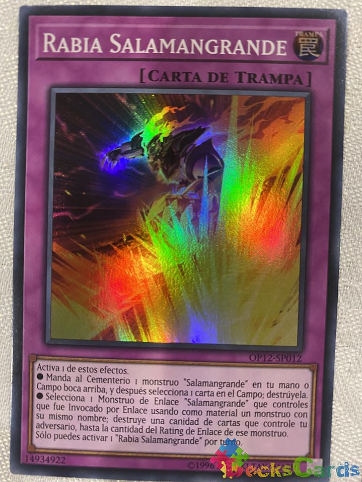 Salamangreat Rage - OP12-EN012 - Super Rare 1
