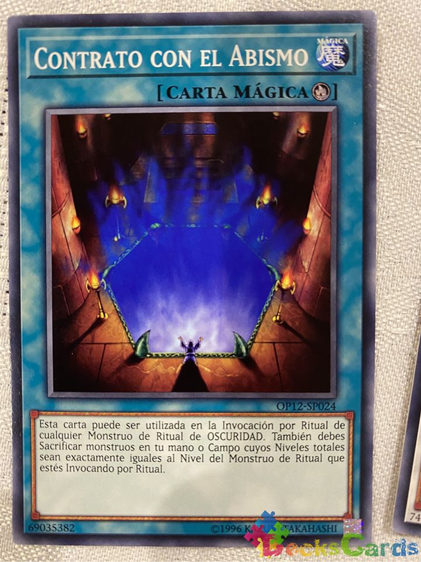 Contract with the Abyss - OP12-EN024 - Common 1