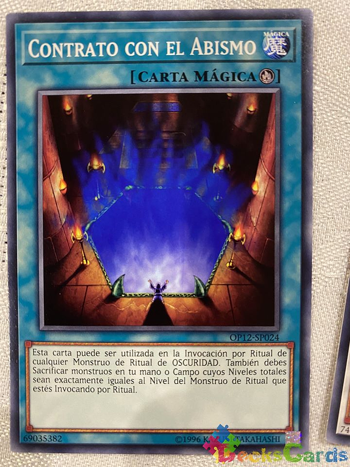 Contract with the Abyss - OP12-EN024 - Common 1