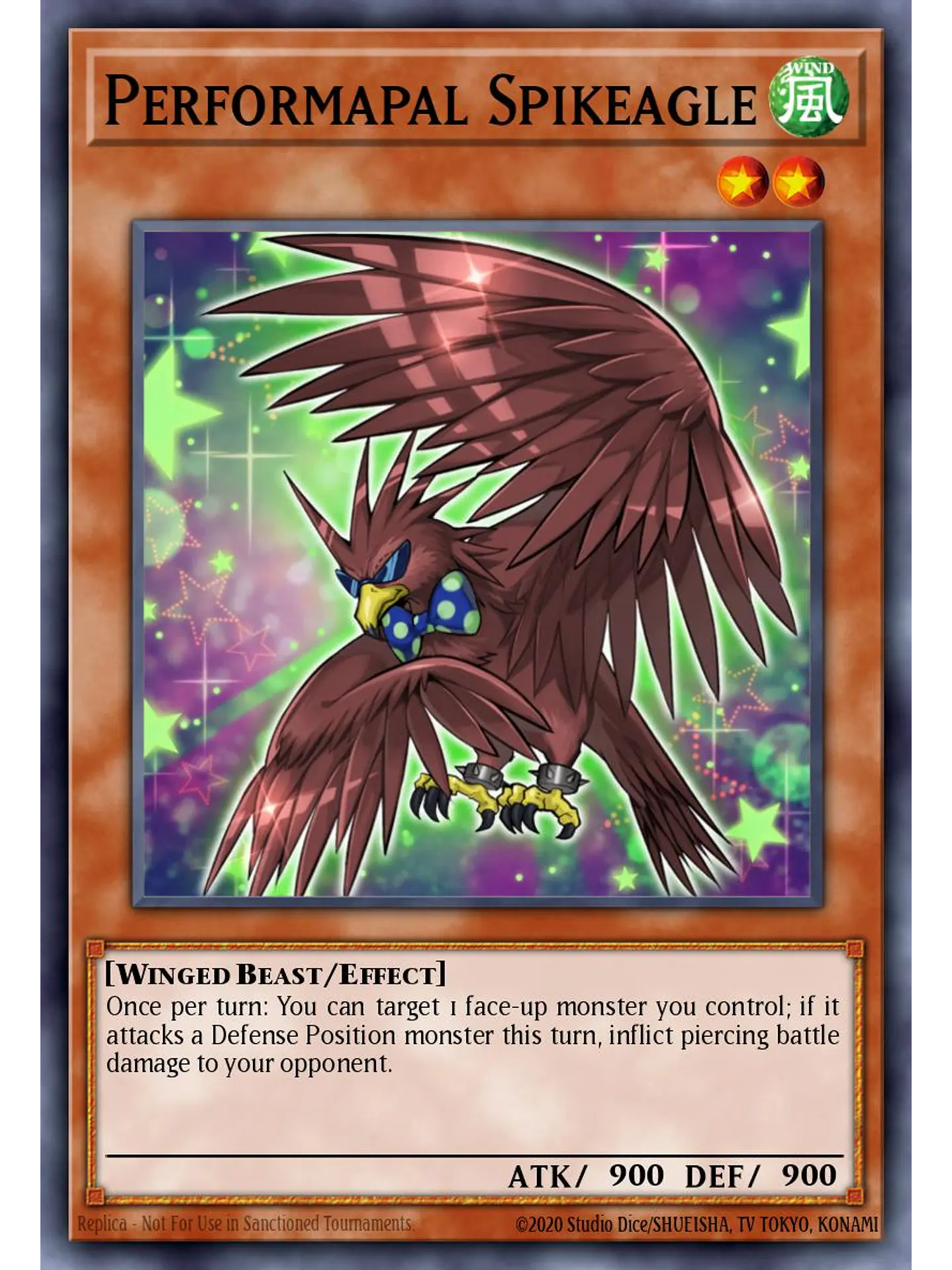 Performapal Spikeagle - sece-en004 - Common 1st Edition 1
