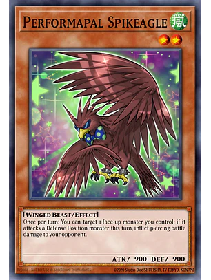 Performapal Spikeagle - sece-en004 - Common 1st Edition