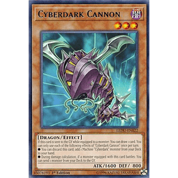 Cyberdark Cannon - ledu-en022 - Rare 1st Edition