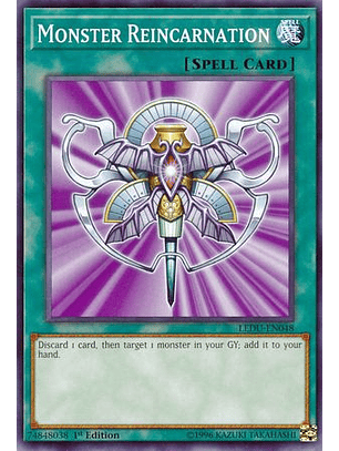Monster Reincarnation - ledu-en048 - Common 1st Edition