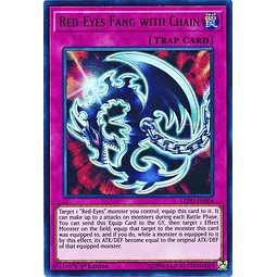 Red-Eyes Fang with Chain - LEDU-EN004 - Ultra Rare 1st Edition