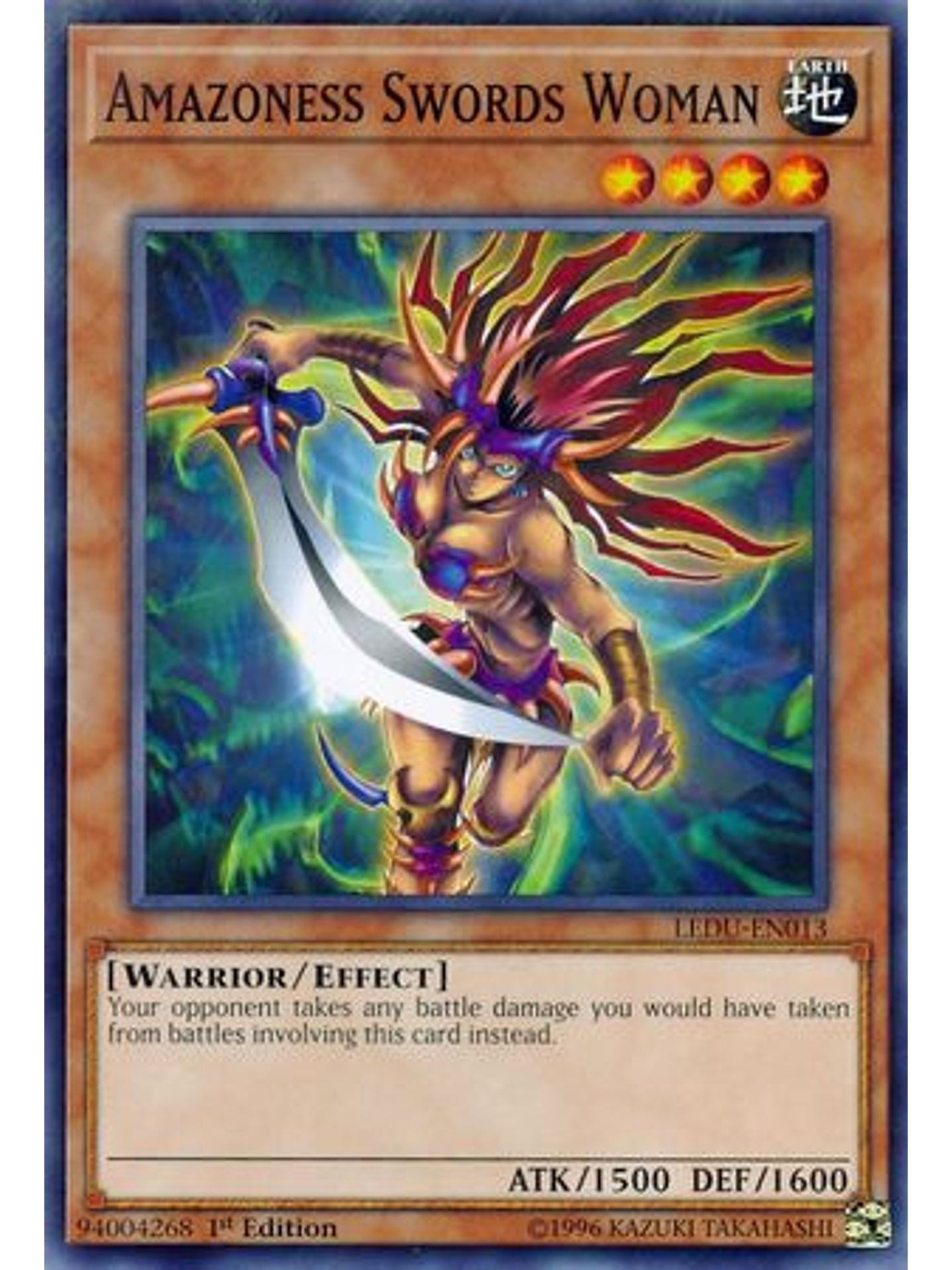 Amazoness Swords Woman - LEDU-EN013 - Common 1st Edition 1