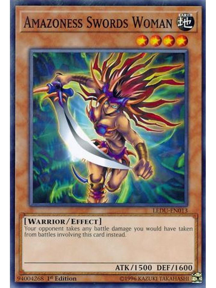 Amazoness Swords Woman - LEDU-EN013 - Common 1st Edition 1