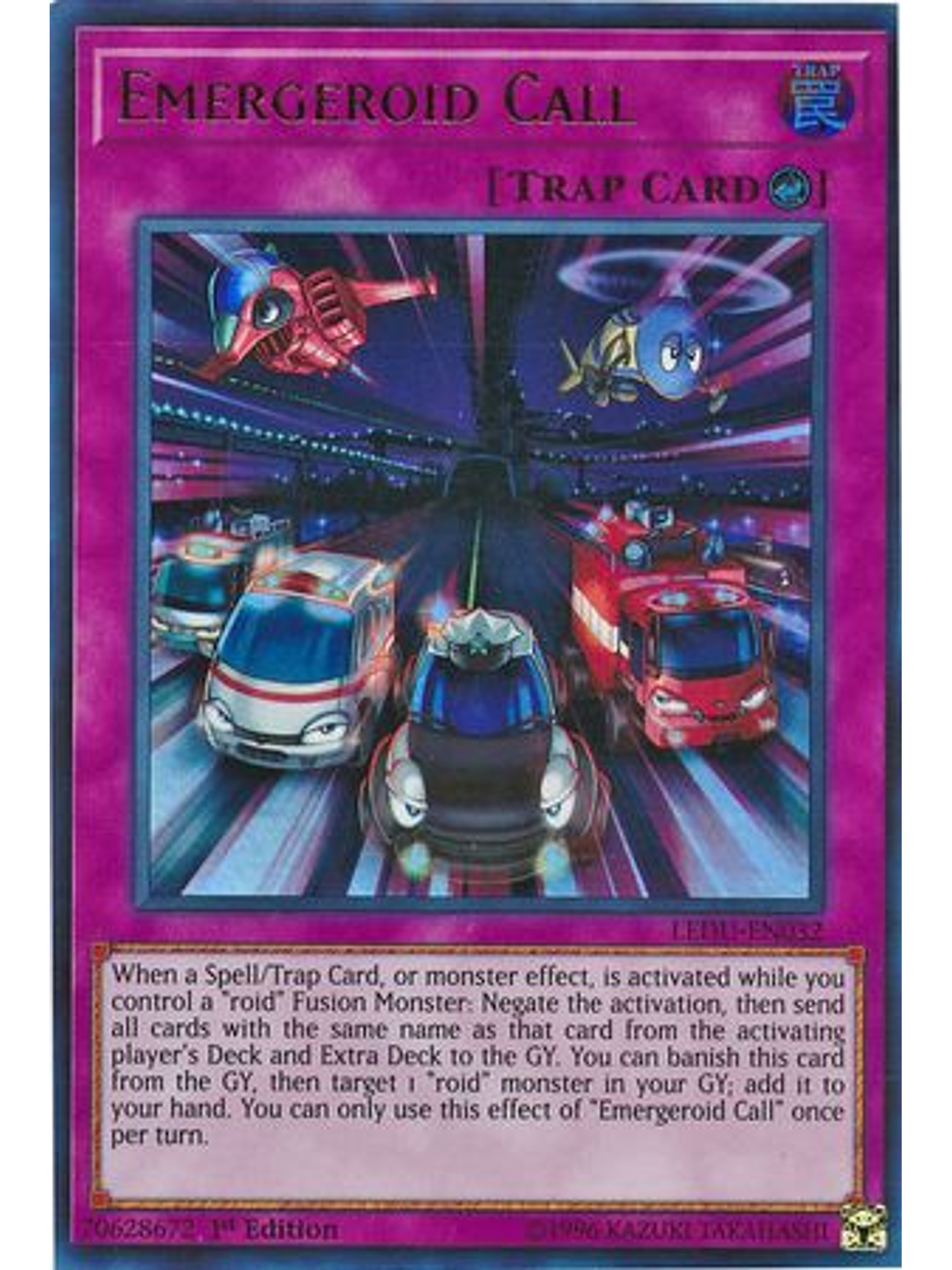 Emergeroid Call - LEDU-EN032 - Ultra Rare 1st Edition 1