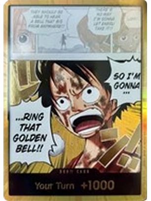 OP15-000 DON!! Card (Luffy) (Gold)