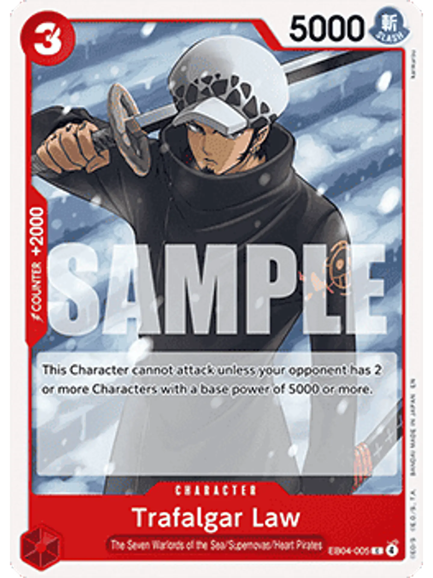 EB04-005 C Trafalgar Law 1