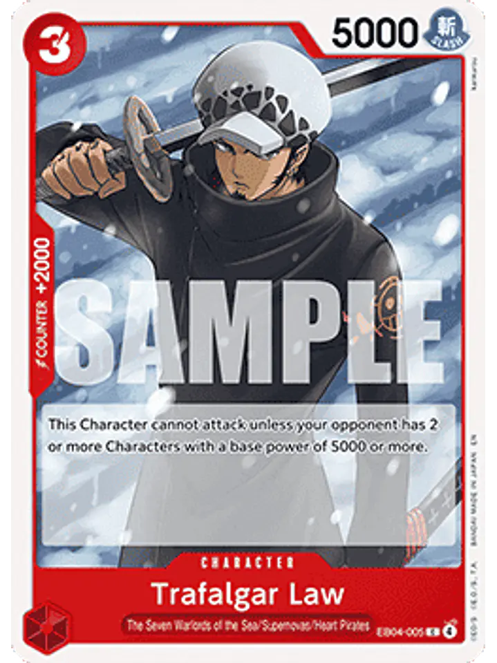EB04-005 C Trafalgar Law 1