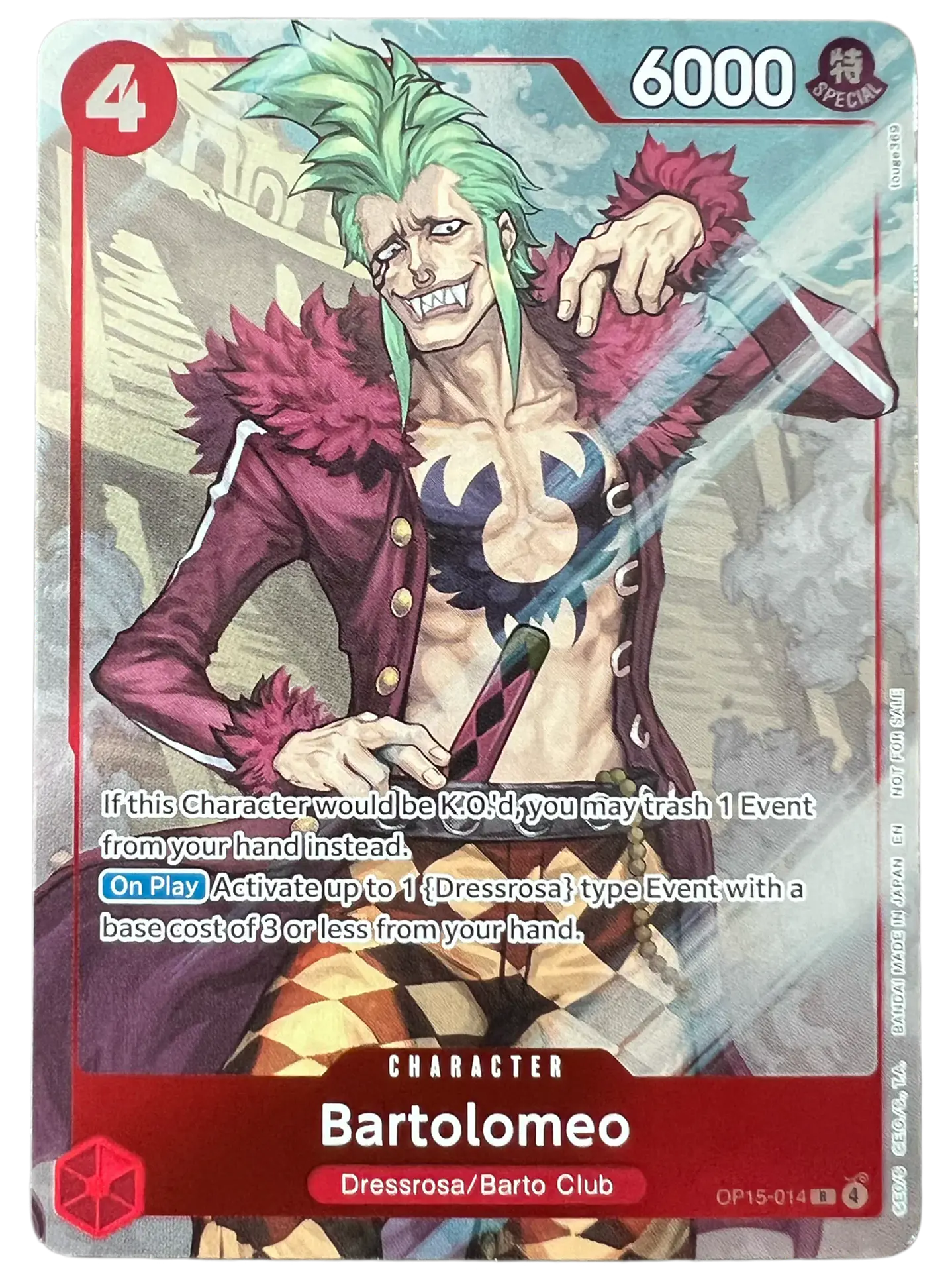 OP15-014 (Alternate Art) Bartolomeo 1