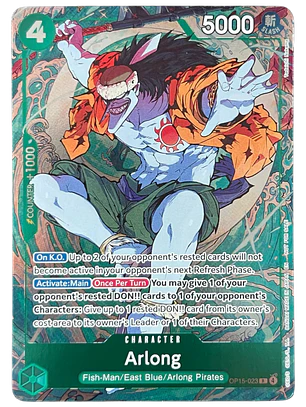 OP15-023 (Alternate Art) Arlong