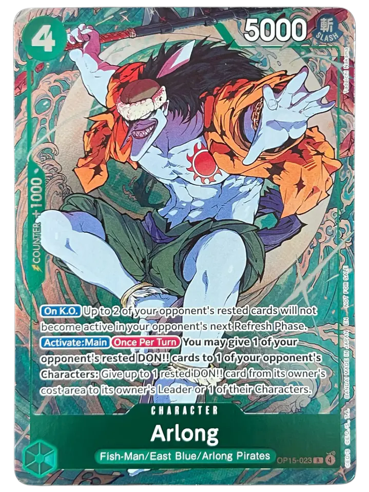 OP15-023 (Alternate Art) Arlong 1