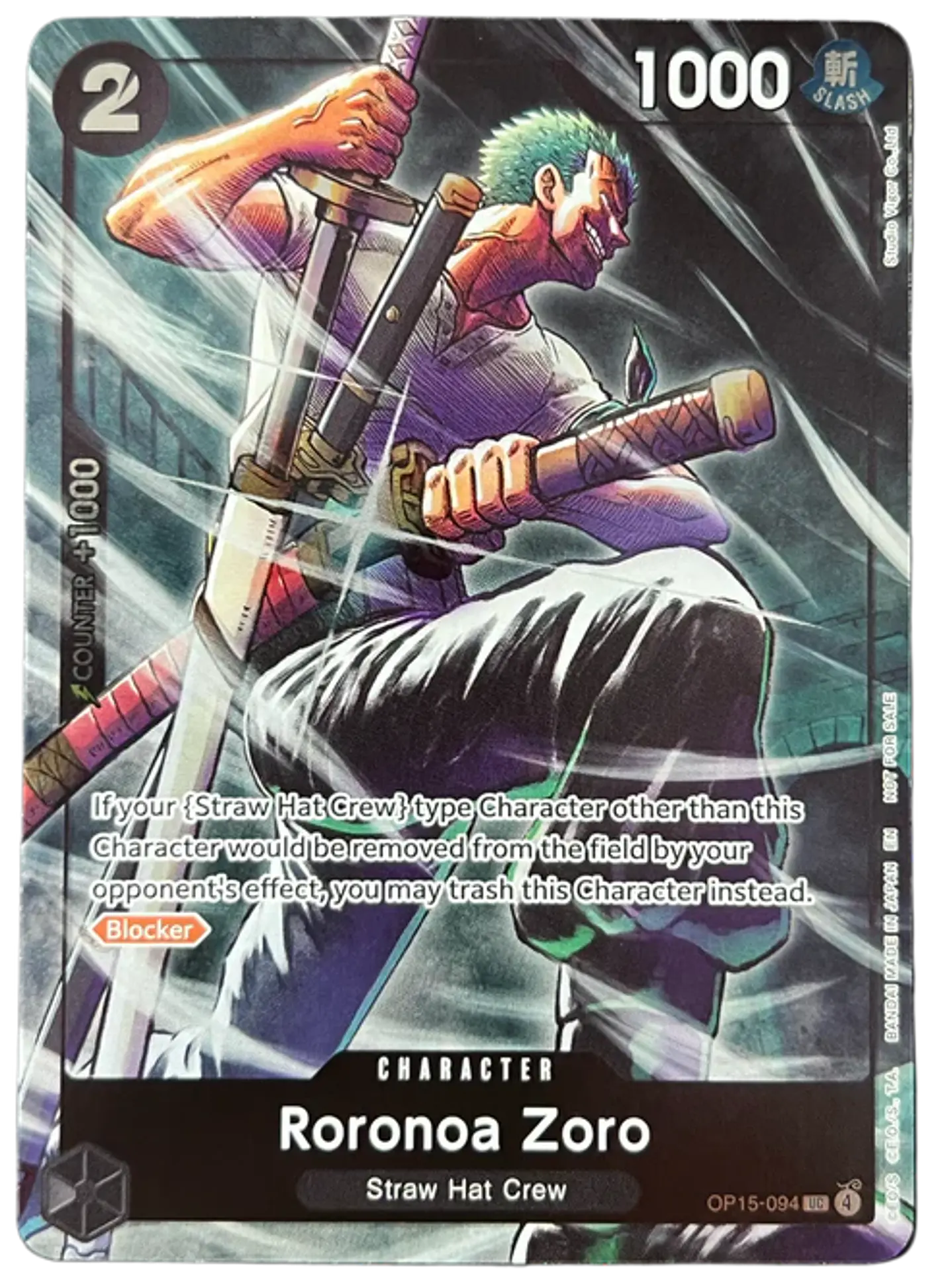 OP15-094 (Alternate Art) Roronoa Zoro 1