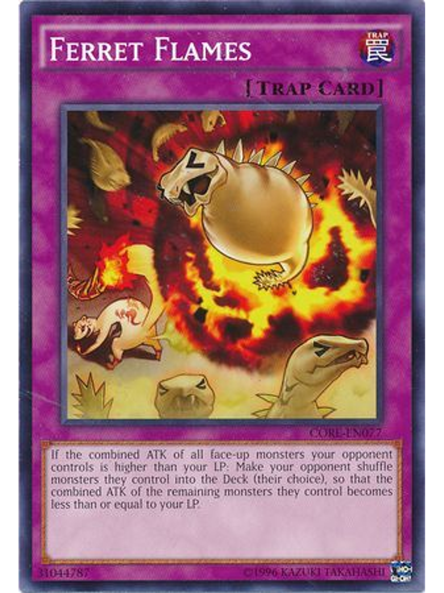 Ferret Flames - CORE-EN077 - Common Unlimited 1